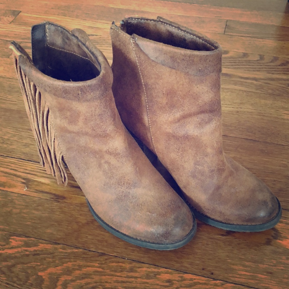 Fringe Booties
